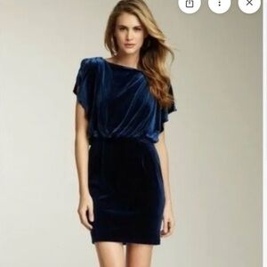 Velvet Jessica Simpson mini dress Navy Sz 10